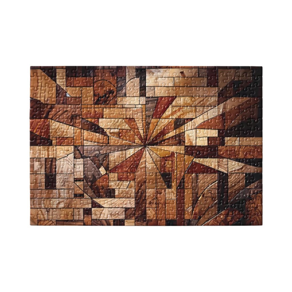 寄木幾何 / Wooden Geometry - 光の交差