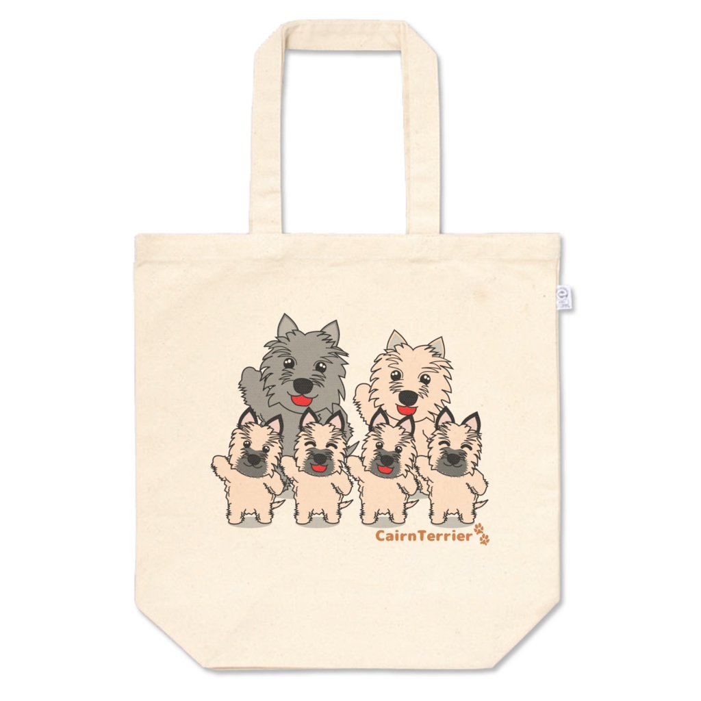 ケアーンテリア挙手トート