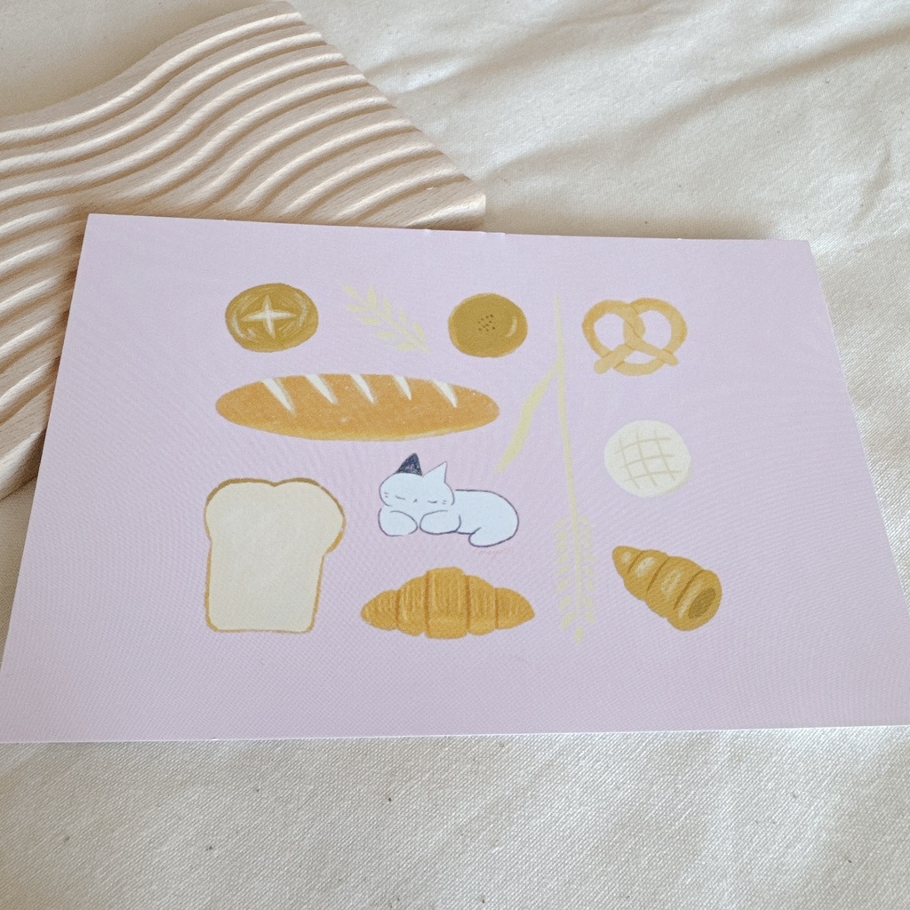 ポストカード『ちまとパン』