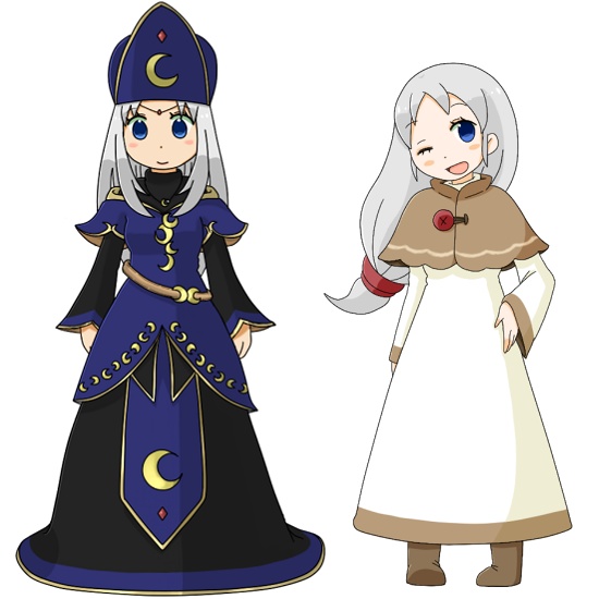 ツイン・マジック(4コマ100本以上・短編漫画2本&キャラ紹介)