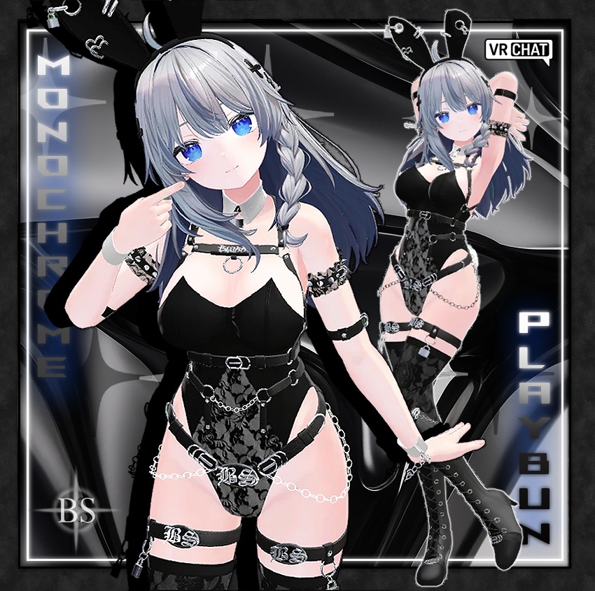 ♰【MONOCHROME PLAYBUN】 ♰「5アバター」♰