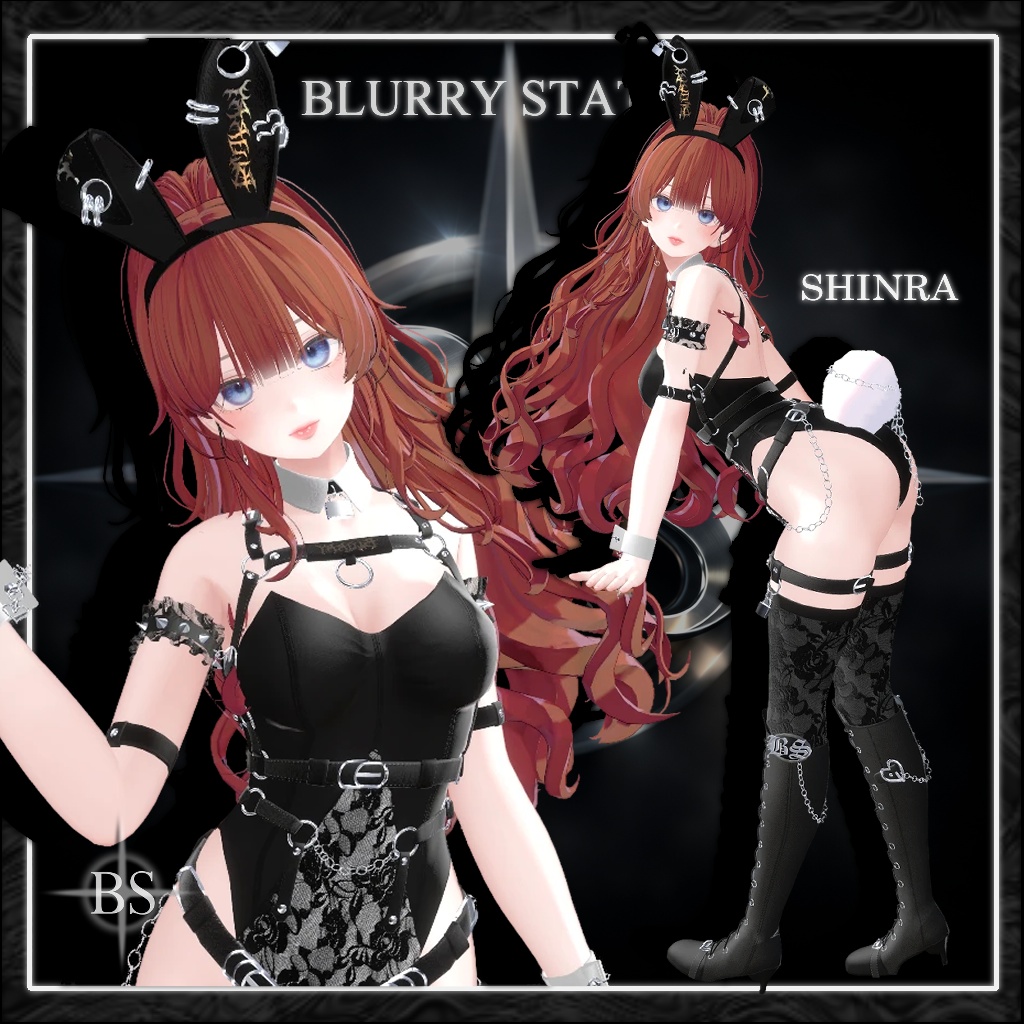 ♰【MONOCHROME PLAYBUN】 ♰「5アバター」♰