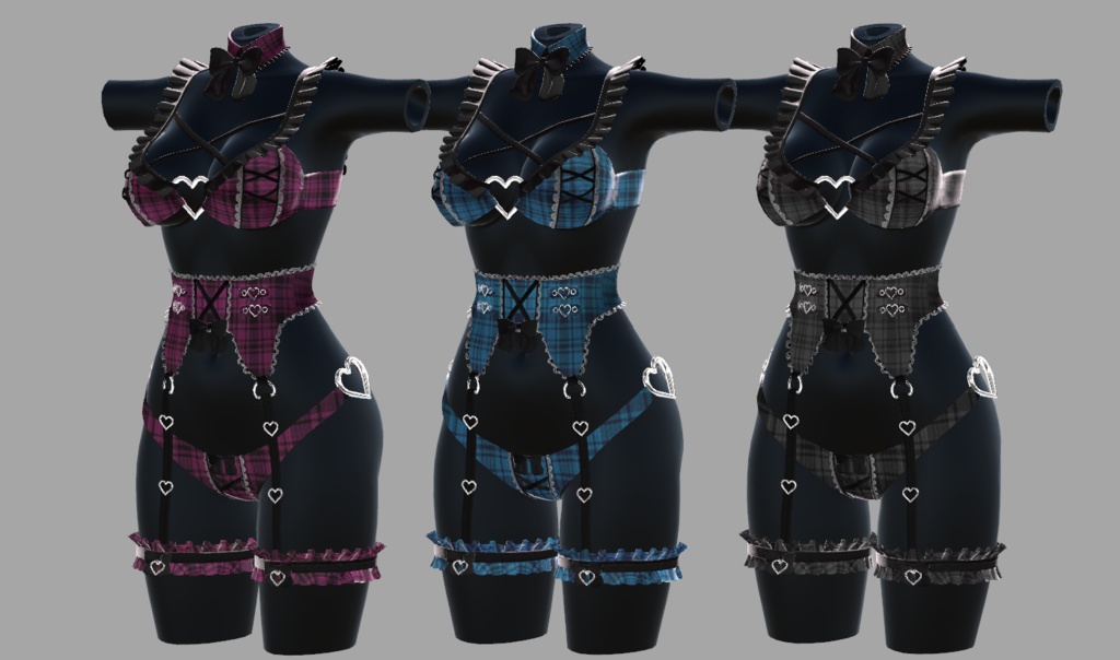 ♡ 【Cute Bed Time】Lingerie♡「5アバター」♡