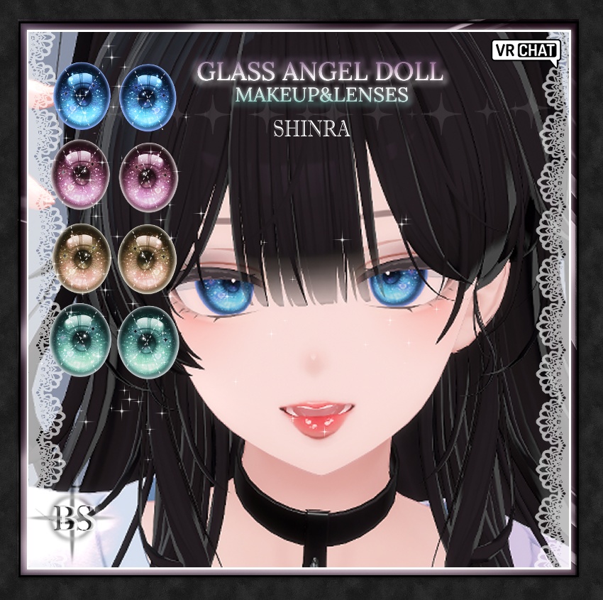 【Glass Angel Doll】 MAKEUP&LENSES「For SHINRA」