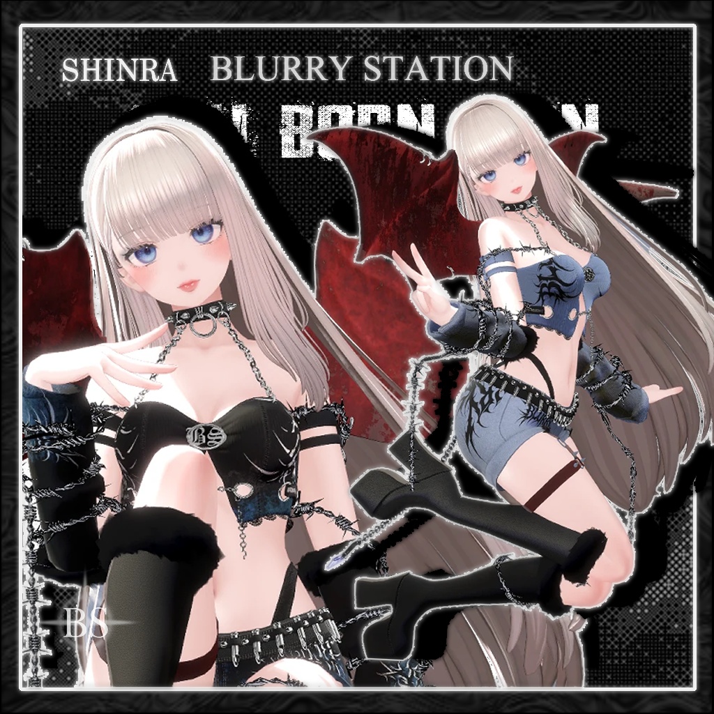 ♡♰【ヘル・ボーン・アイコン !】HELL BORN ICON !♰♡- ♰「9アバター」♰♡