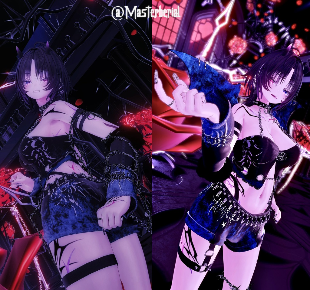 ♡♰【ヘル・ボーン・アイコン !】HELL BORN ICON !♰♡- ♰「9アバター」♰♡