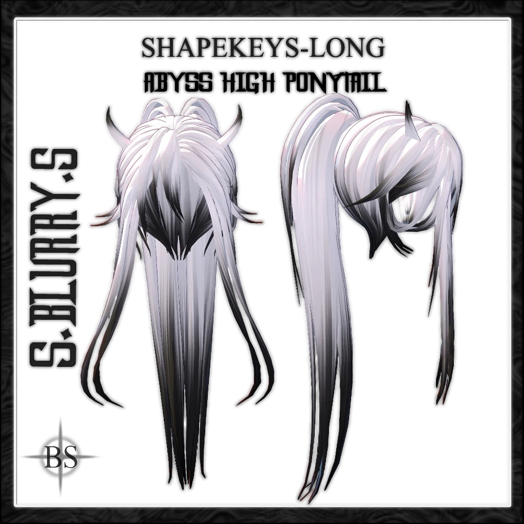 ♰【ABYSS HIGH PONYTAIL】♰- ♰「12アバター」♰