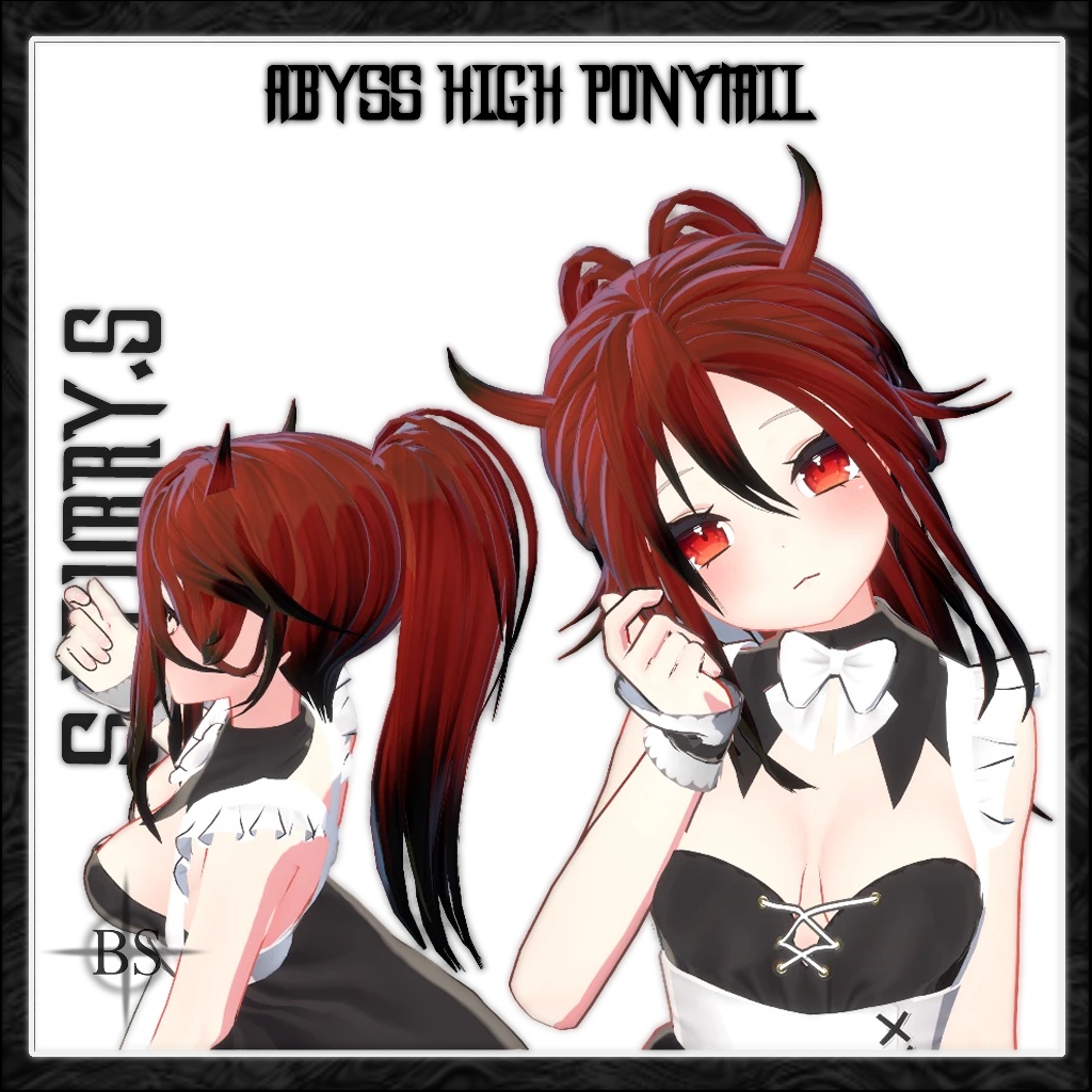 ♰【ABYSS HIGH PONYTAIL】♰- ♰「12アバター」♰