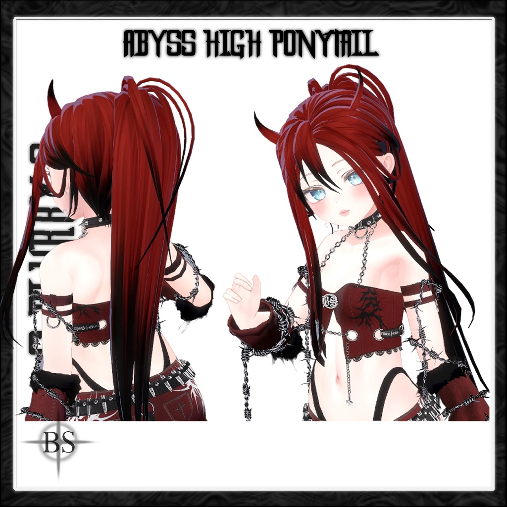 ♰【ABYSS HIGH PONYTAIL】♰- ♰「12アバター」♰