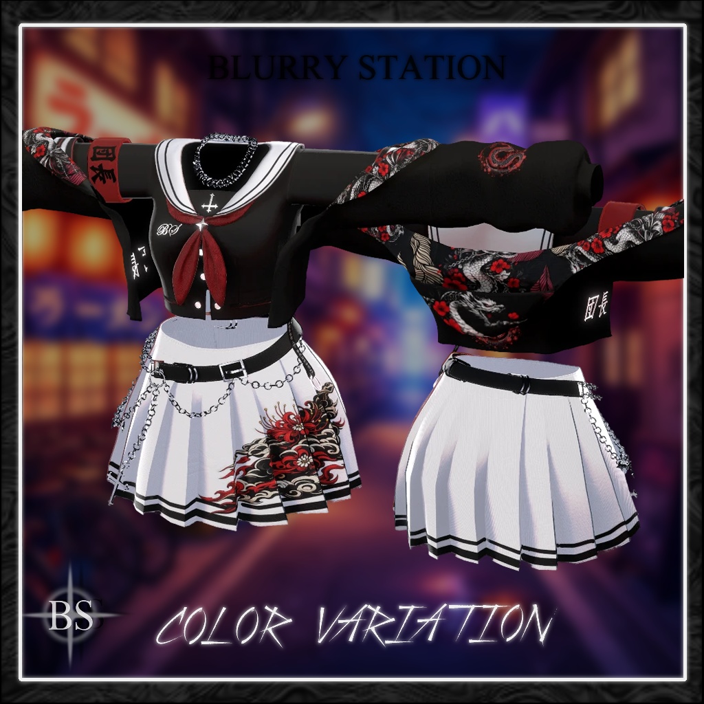 ♡♰【ライオット・スケバン・クイーン】♰♡- ♰「10アバター対応】」♰♡