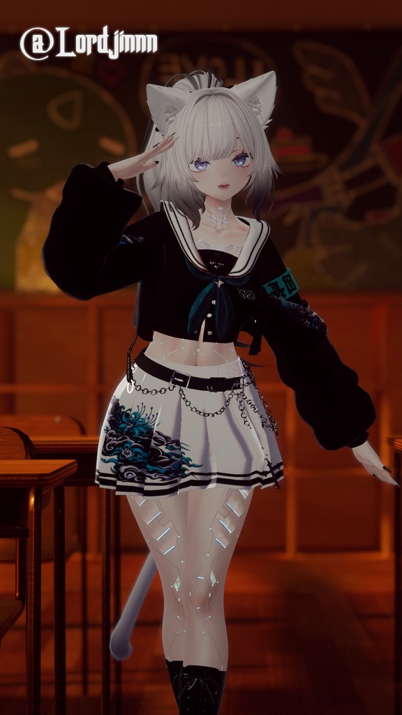 ♡♰【ライオット・スケバン・クイーン】♰♡- ♰「10アバター対応】」♰♡