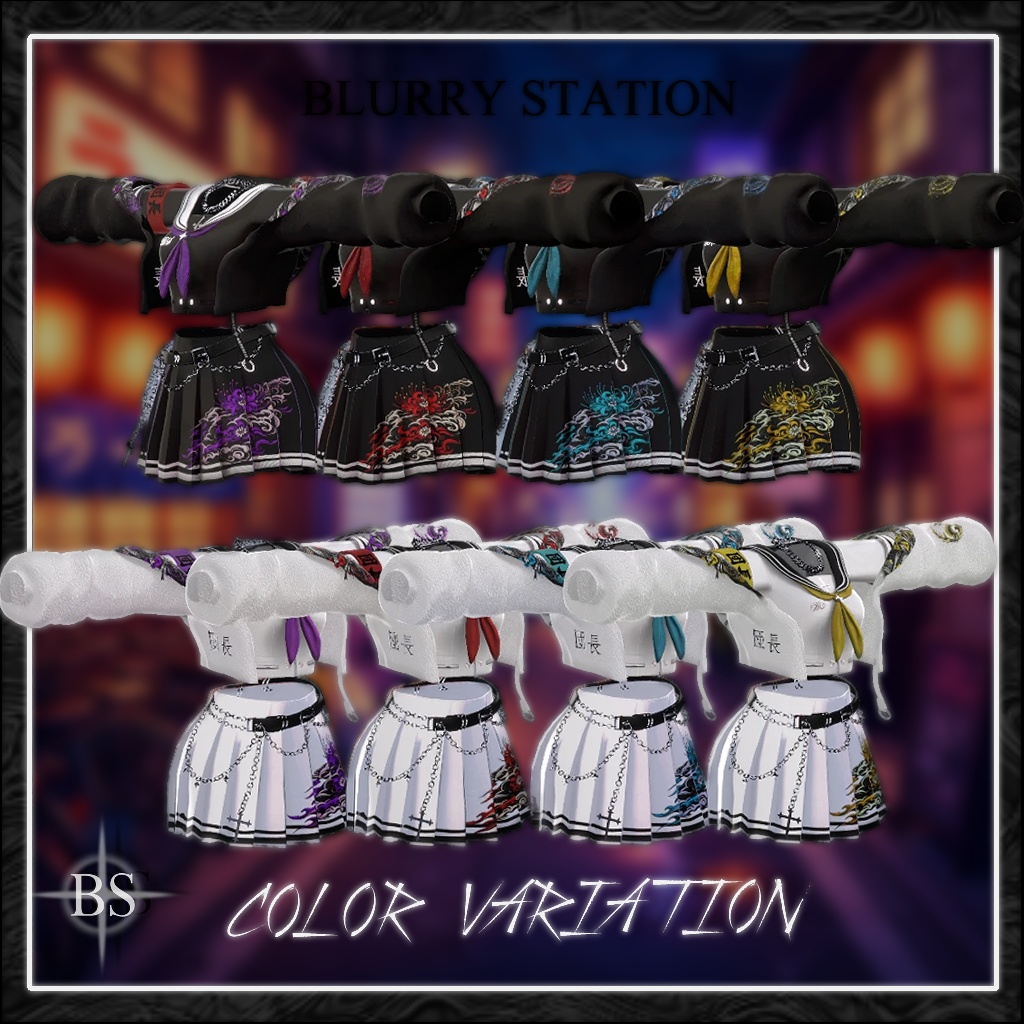 ♡♰【ライオット・スケバン・クイーン】♰♡- ♰「10アバター対応】」♰♡