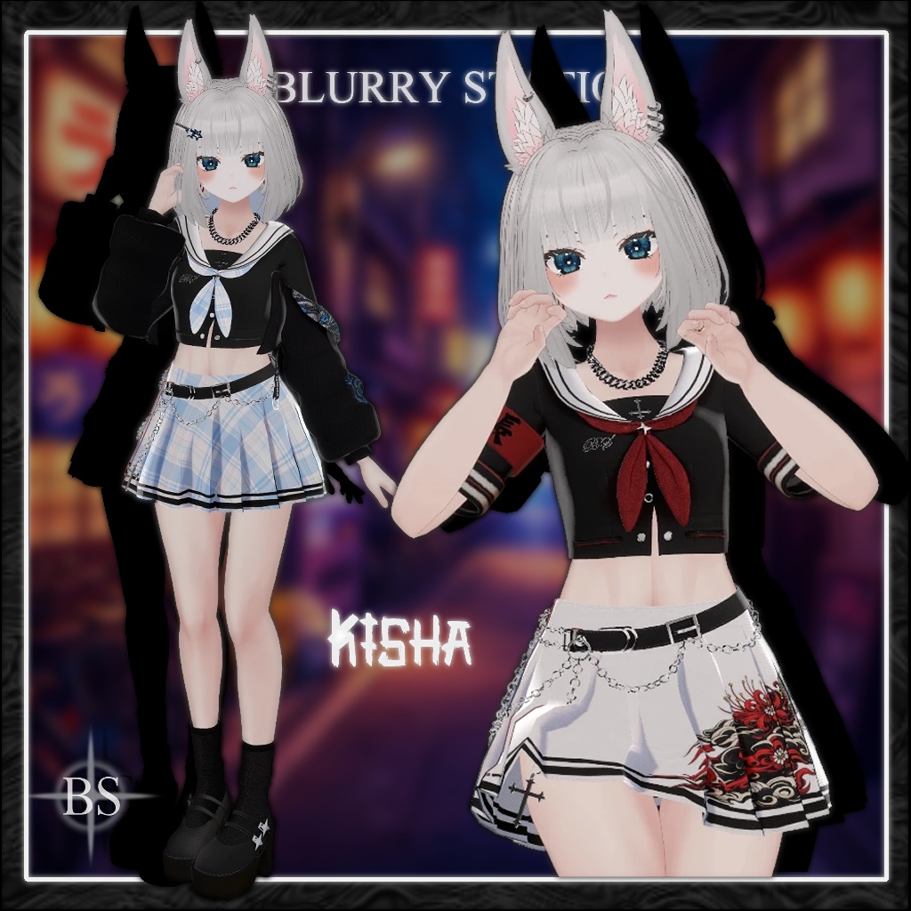 ♡♰【ライオット・スケバン・クイーン】♰♡- ♰「10アバター対応】」♰♡