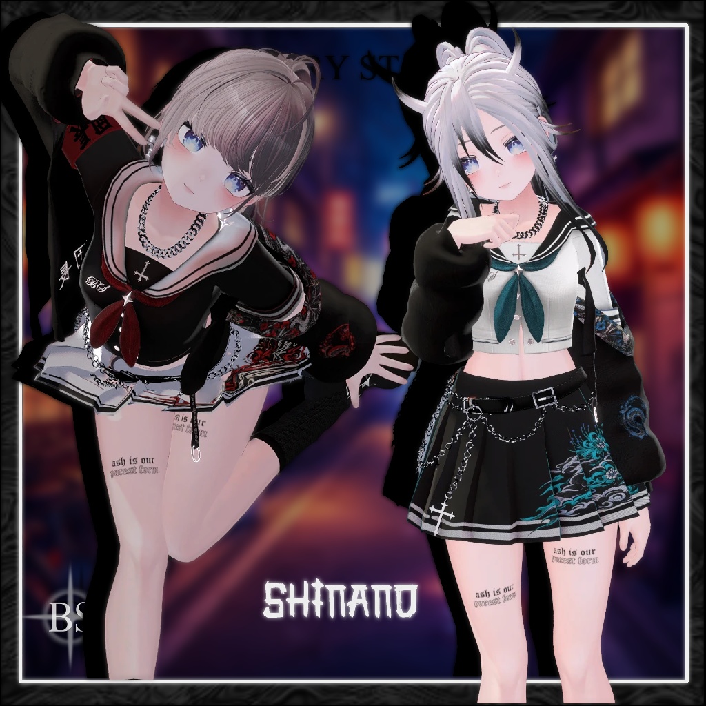 ♡♰【ライオット・スケバン・クイーン】♰♡- ♰「10アバター対応】」♰♡