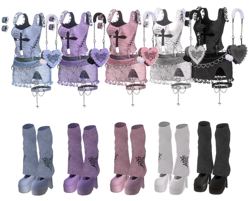 ♡♡【ベルベット・ダーリン】♰♡「♡VELVET DARLING♡」♡- ♰「【7アバター対応】」♰♡