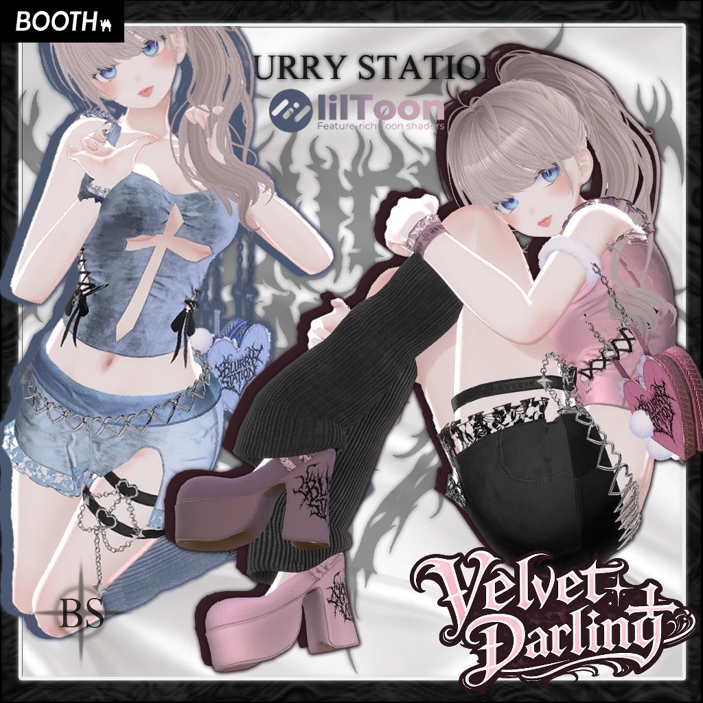 ♡♡【ベルベット・ダーリン】♰♡「♡VELVET DARLING♡」♡- ♰「【7アバター対応】」♰♡