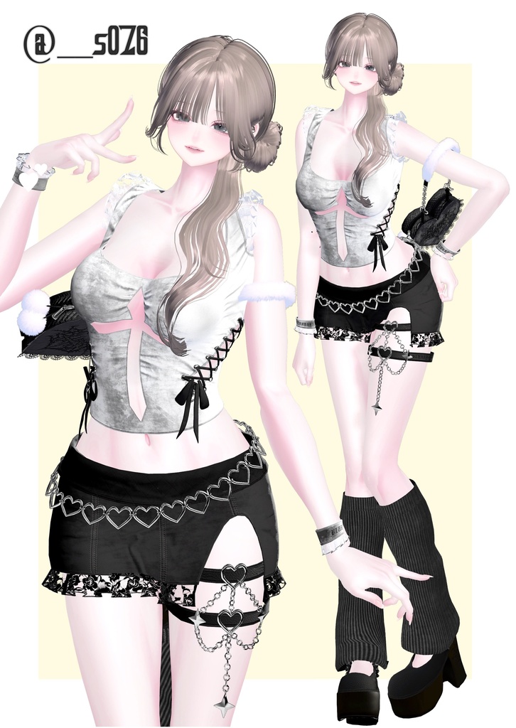 ♡♡【ベルベット・ダーリン】♰♡「♡VELVET DARLING♡」♡- ♰「【7アバター対応】」♰♡