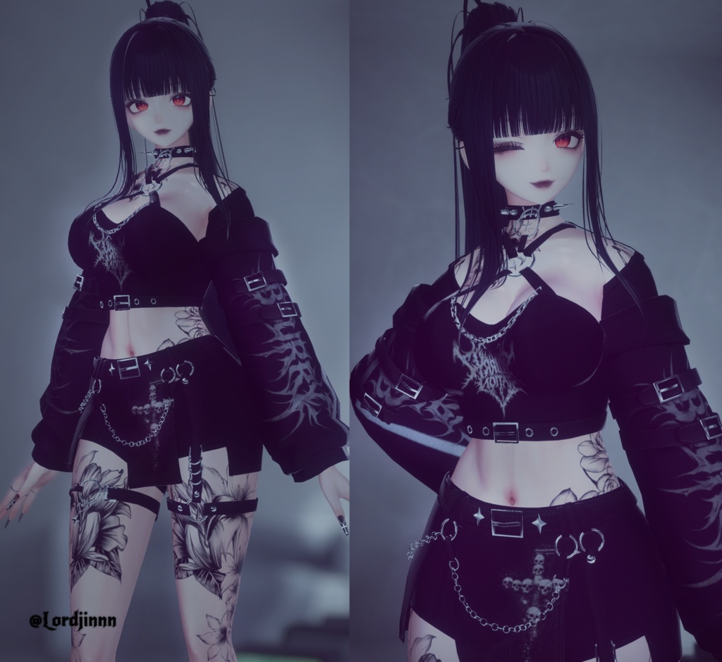 ♰【オブシディアン・ブルーム】♰-OBSIDIAN BLOOM- ♰「10アバター対応」♰