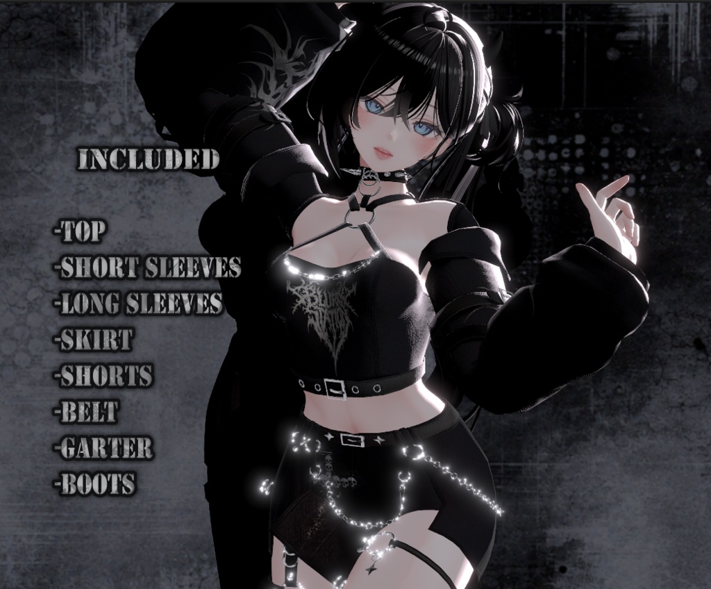 ♰【オブシディアン・ブルーム】♰-OBSIDIAN BLOOM- ♰「10アバター対応」♰