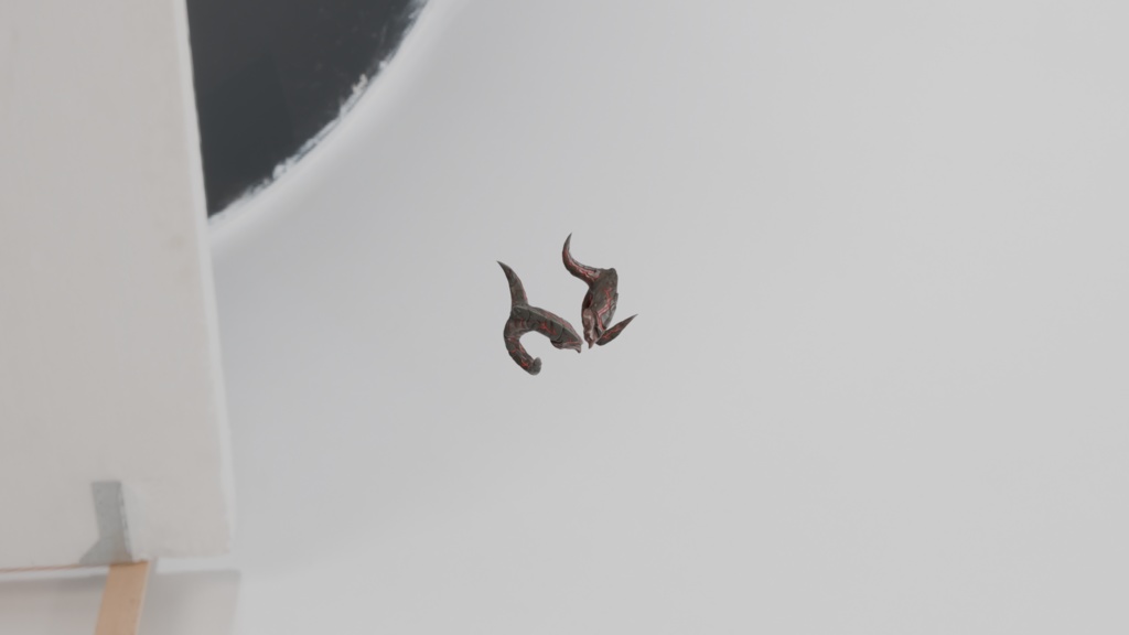 【VRChat想定】悪魔の角 "VILLAIN" -Cyber Demon-