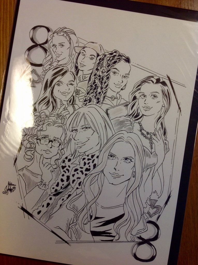 モノクロ/インク画【あー2】