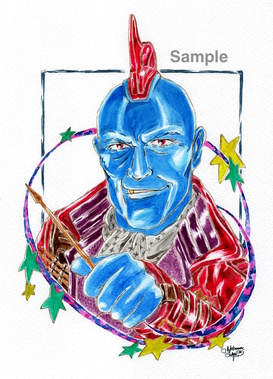 カラー原画⑧【アメコミヒーロー系】