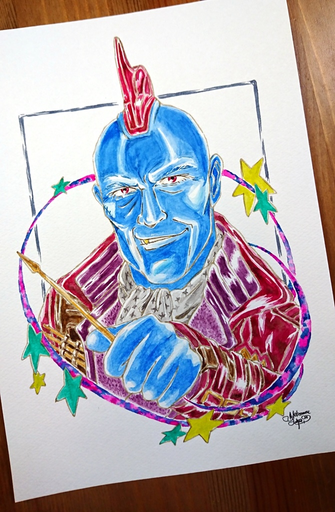 カラー原画⑧【アメコミヒーロー系】