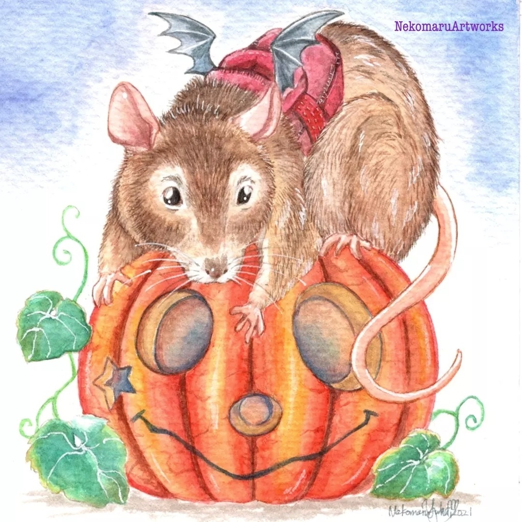 カラー原画☆Halloween