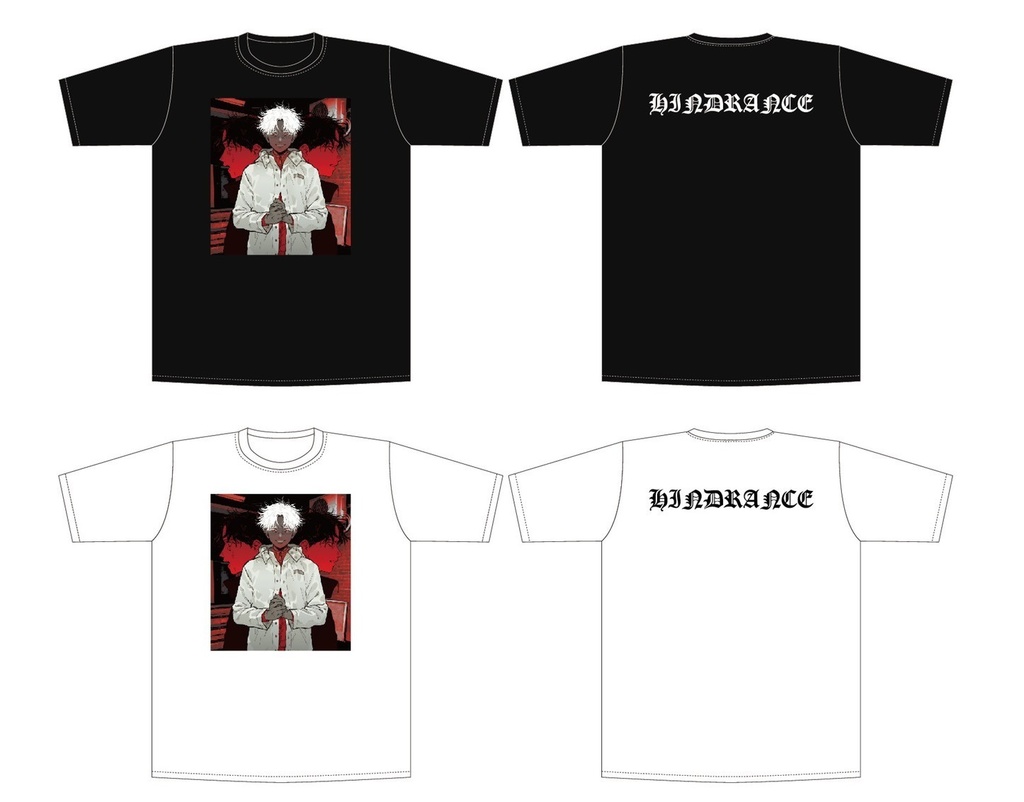 syudou邪魔Tシャツ(BLACK or WHITE)