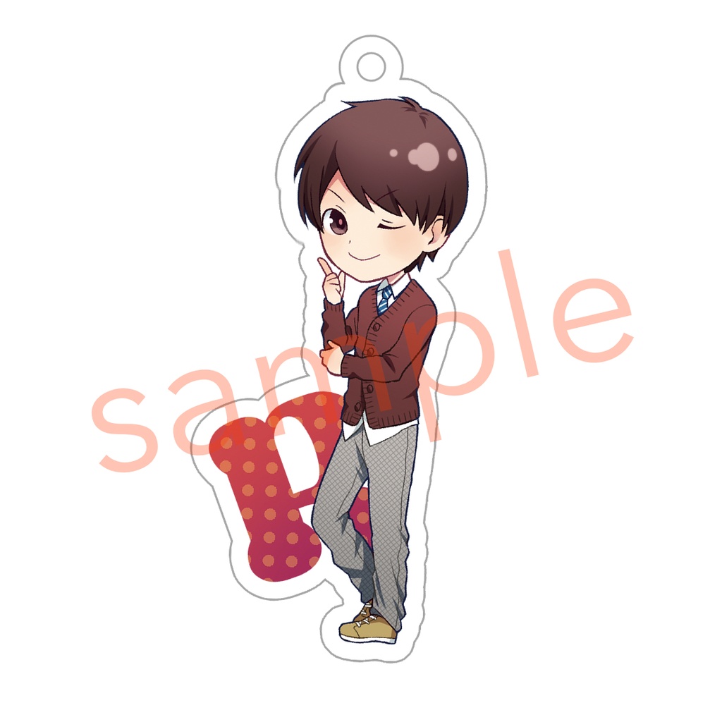 アクリルキーホルダー りえたく(春) 3種セット(おまけサイン付き生写真)