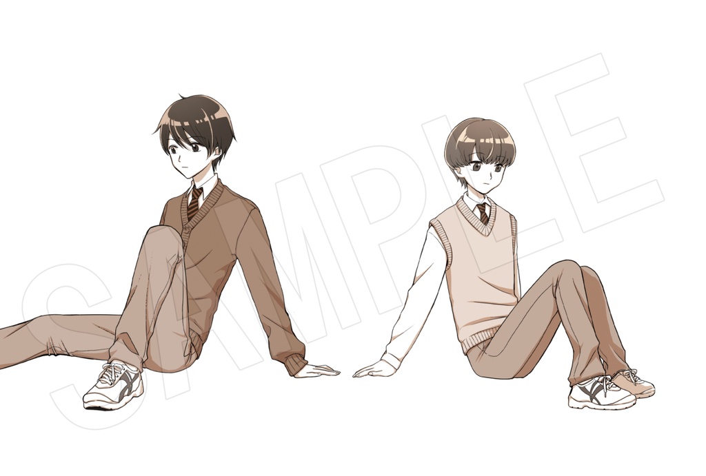 恋の魔法原画ポストカード(5枚セット)