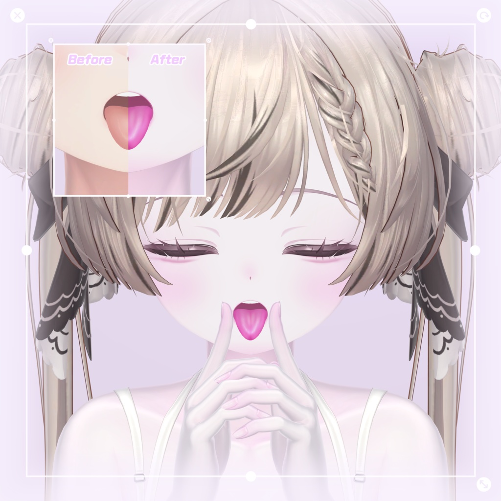 【 マヌカ, Manuka 】 ✧*̣̩ face & body makeup texture ✧*̣̩