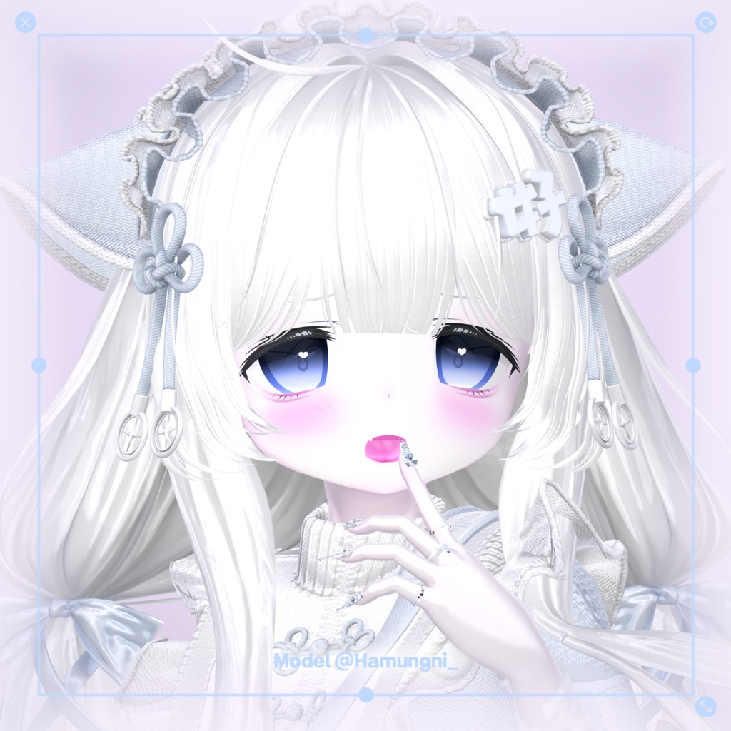 【 九尾の傍観者 】 ✧*̣̩ 九尾の傍観者 face & body makeup texture ✧*̣̩