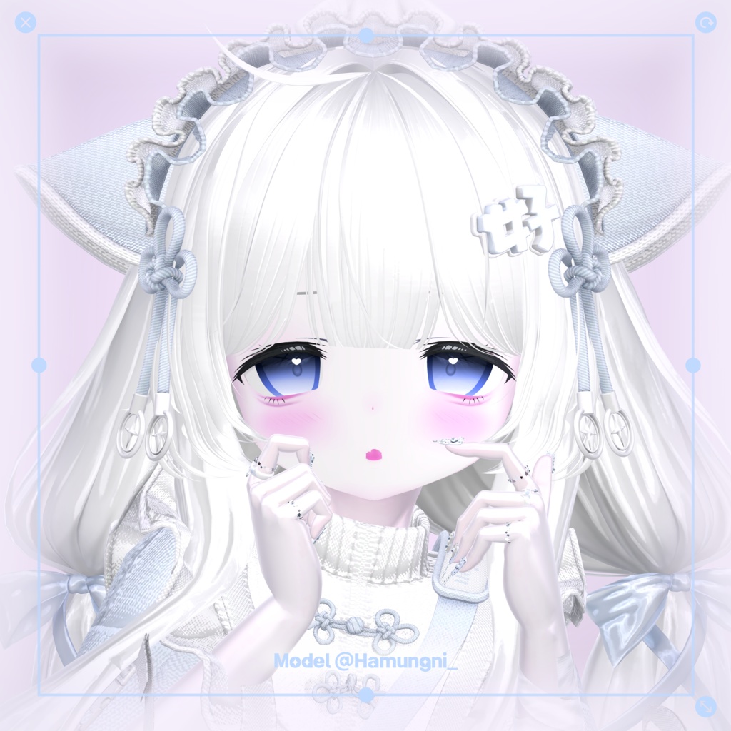 【 九尾の傍観者 】 ✧*̣̩ 九尾の傍観者 face & body makeup texture ✧*̣̩