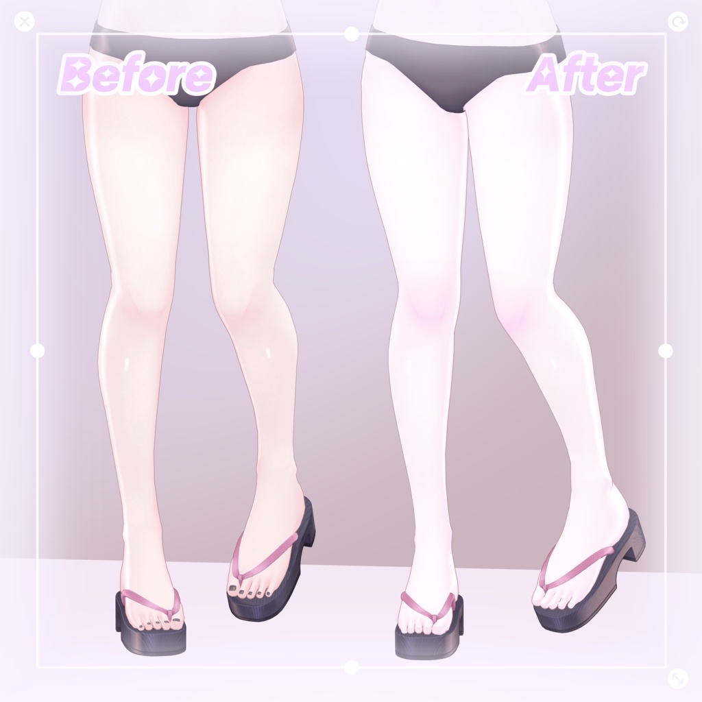 【 九尾の傍観者 】 ✧*̣̩ 九尾の傍観者 face & body makeup texture ✧*̣̩