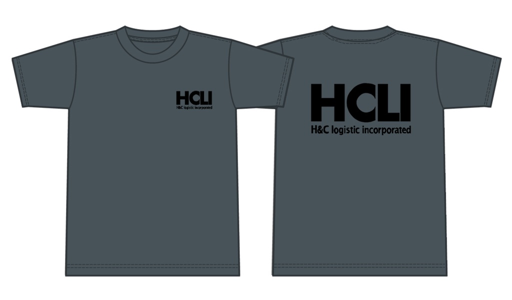 HCLI Tシャツ[ charcoal grey]