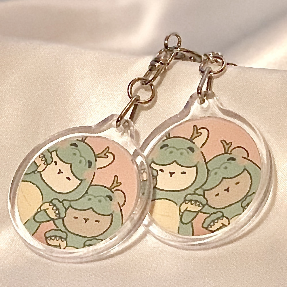 きゃるむに 手作りキーホルダー