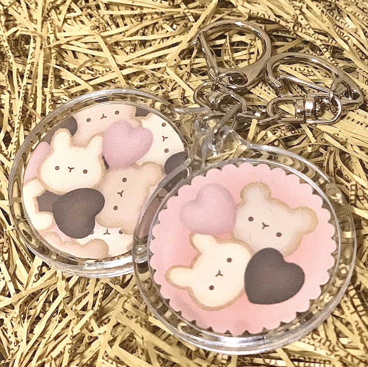 きゃるむに 手作りキーホルダー