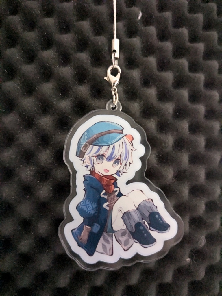 りばーしぶるアクリルキーホルダーかわいいver