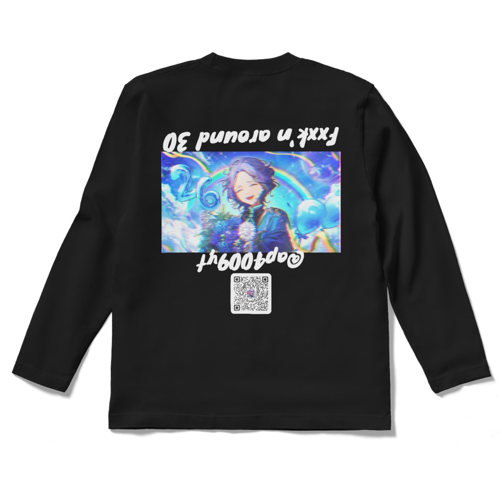 [F]uwa fxxn'n around 30 ロングスリーブTシャツ