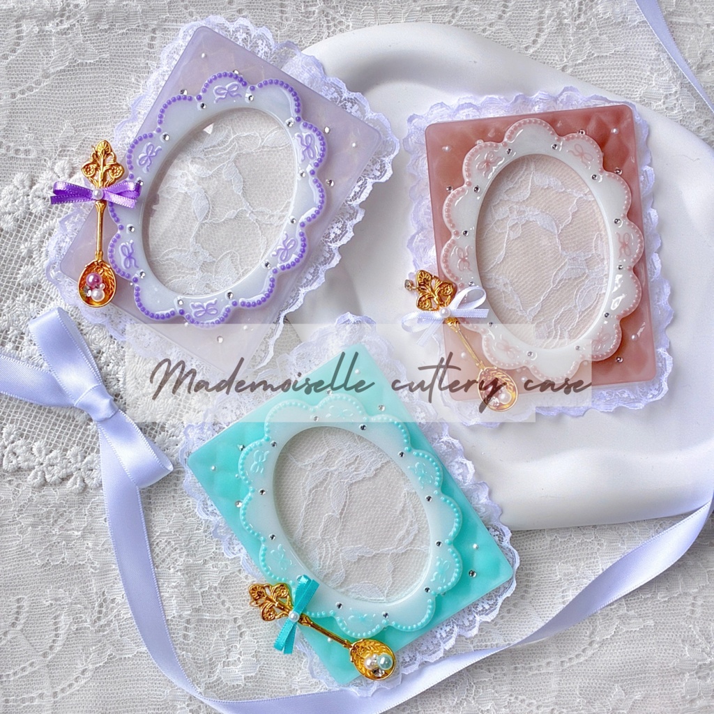 Mademoiselle cutlery case ⸝⋆