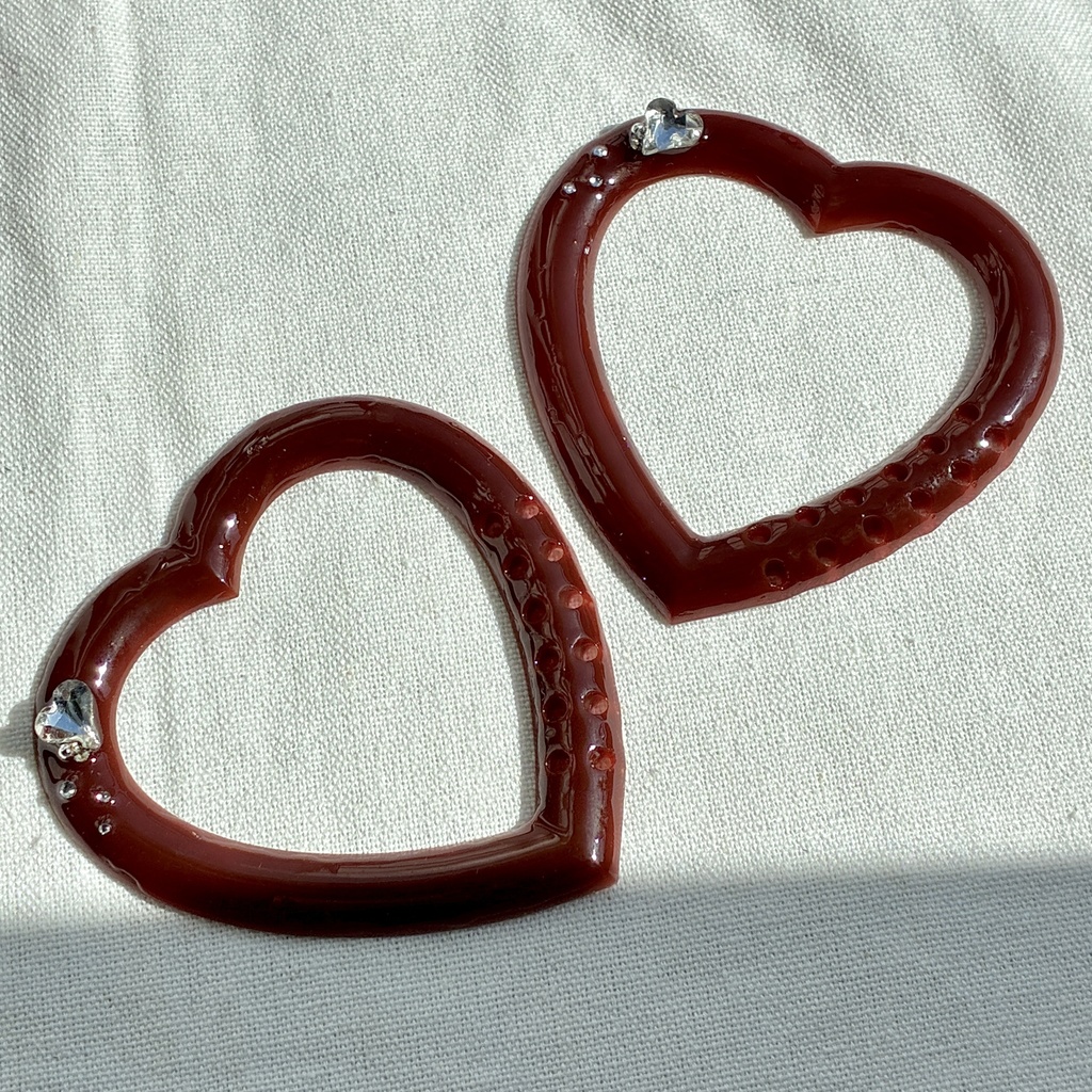 Heart chocolat deco ◝⑅ (トレカケースデコ)