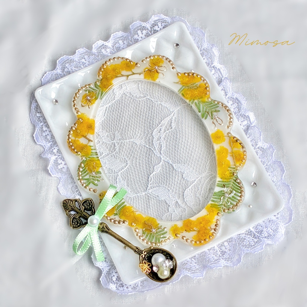 Antique flower flame ⋆꙳(B8サイズトレカケースデコ)