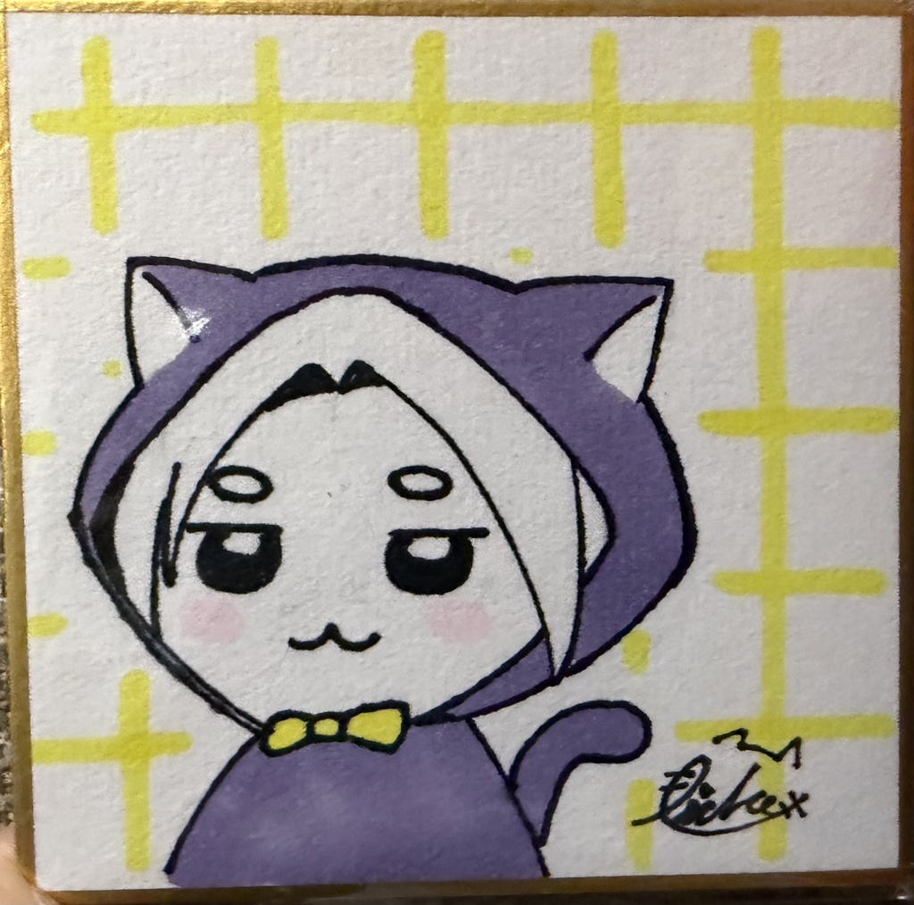 ミニ色紙