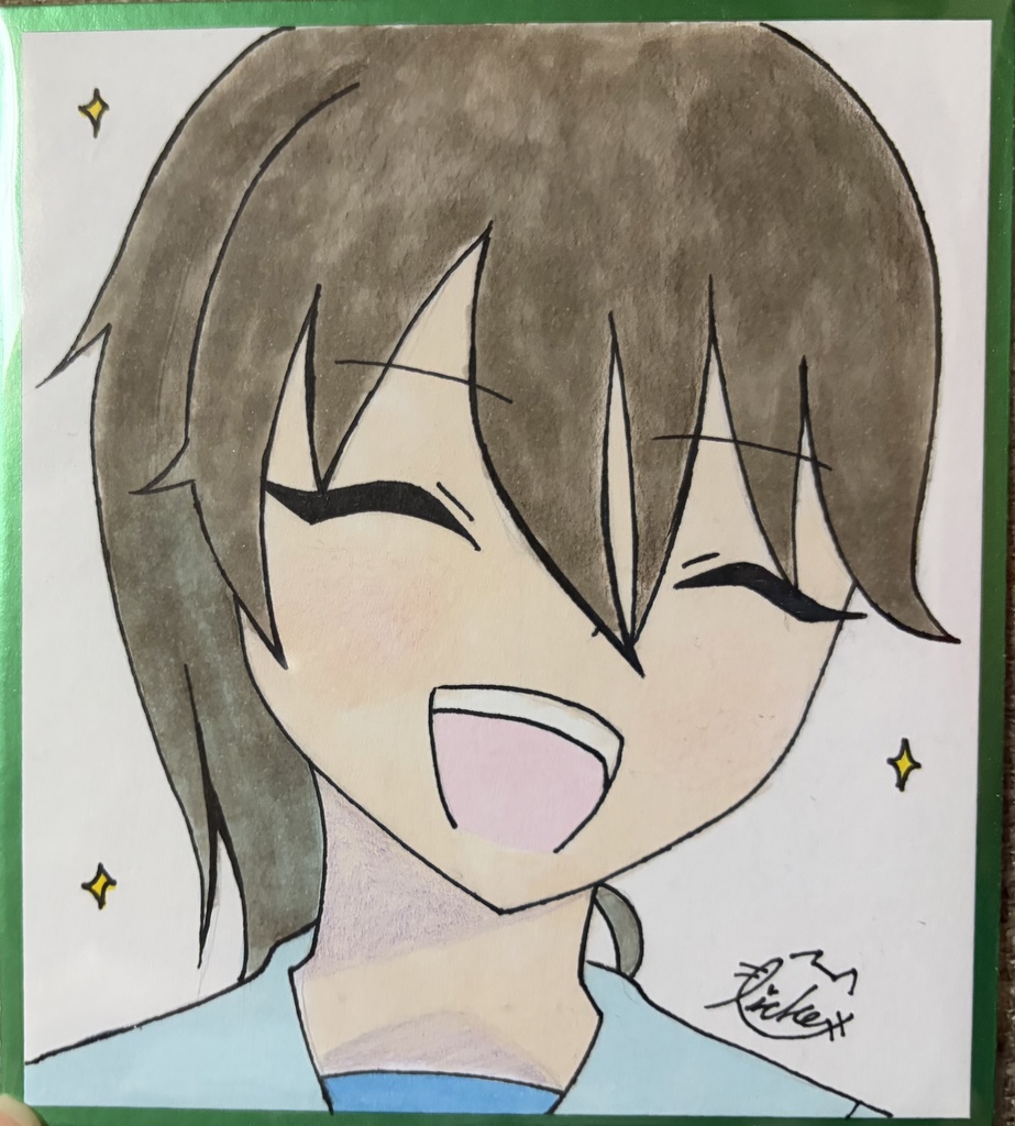 ミニ色紙
