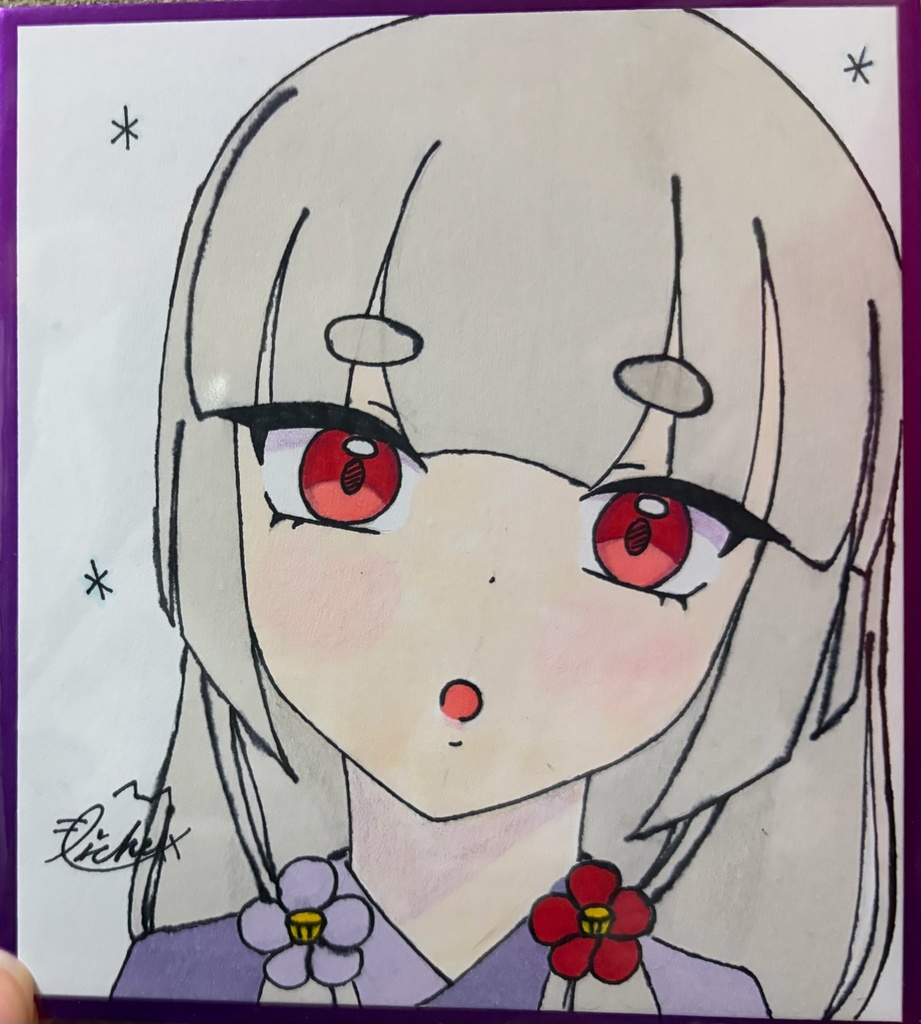 ミニ色紙・豆色紙