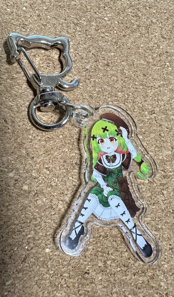 箱庭秕ちゃんお座りアクキー