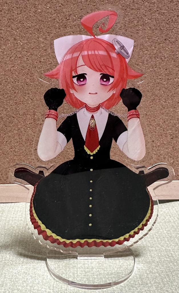 真園あきらちゃんお座りアクスタ