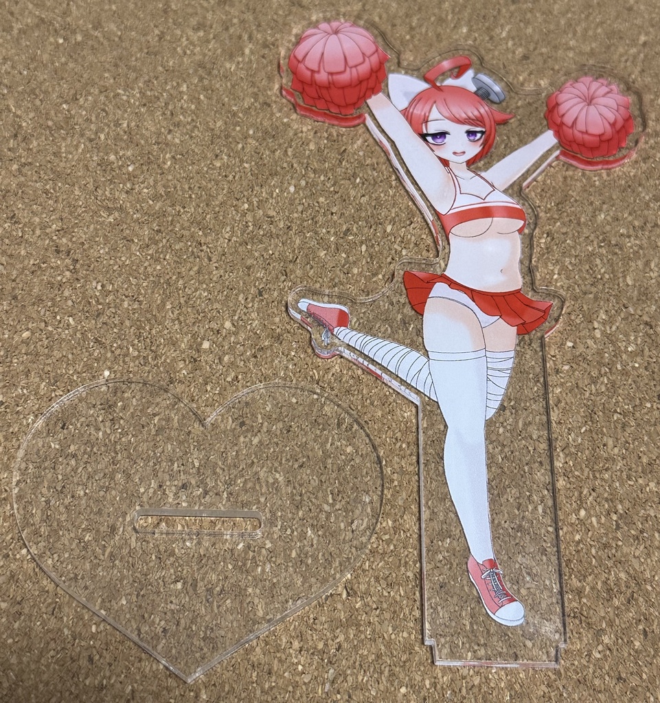 真園あきらちゃんチアガールアクスタ