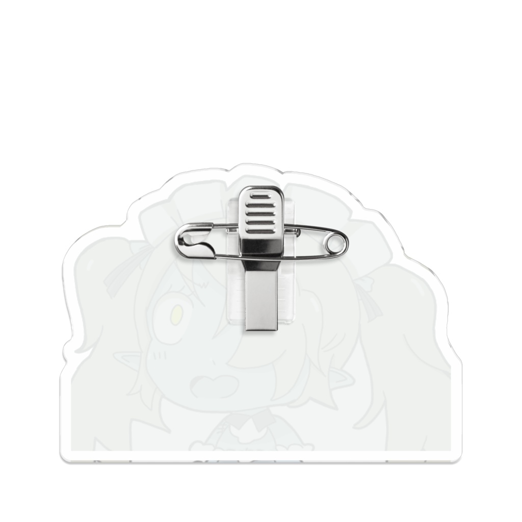 メイドちゃんアクリルバッヂ